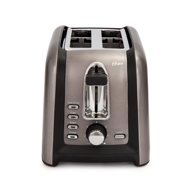 Oster® 2-Slice Toaster in Black Stainless