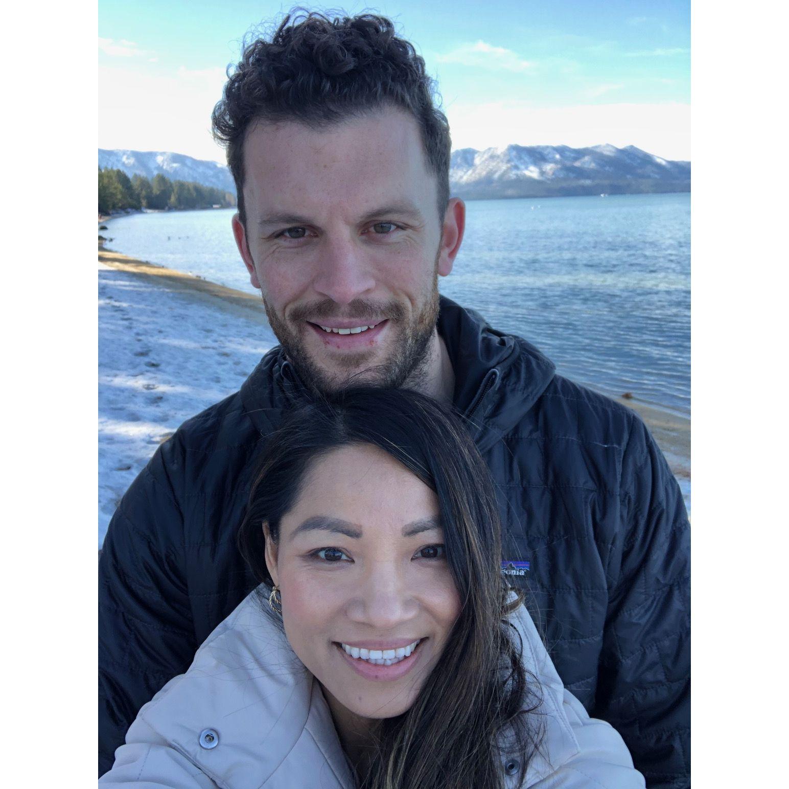 Our first love in the mountain Lake Tahoe