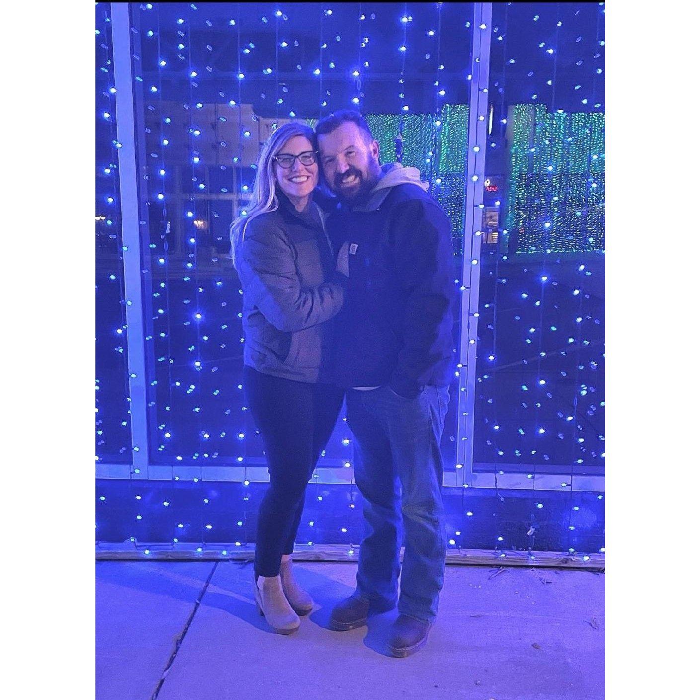 Christmas 2022 - date night hitting all their favorite spots in Automobile Alley OKC