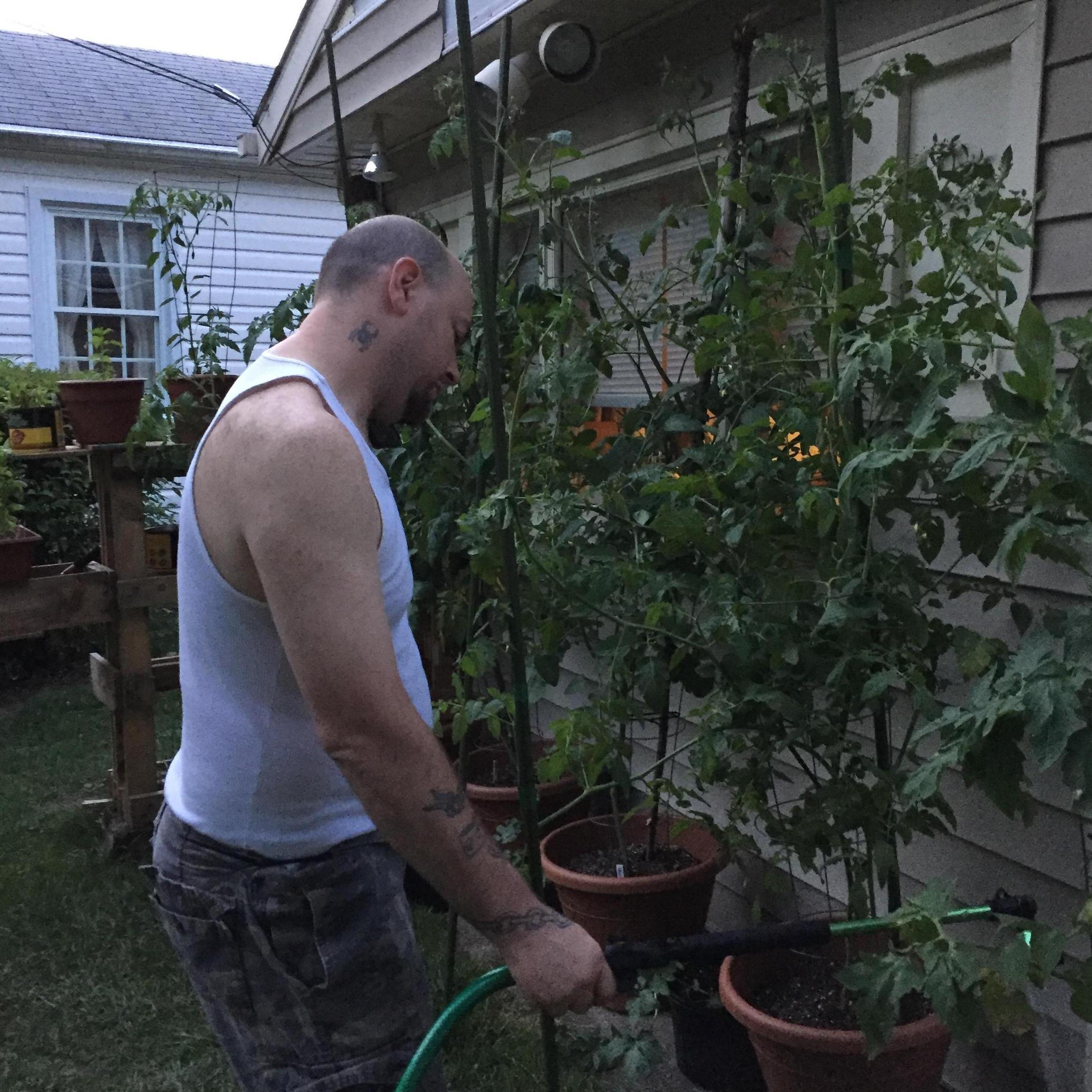 Gardening, one of our favorite activities