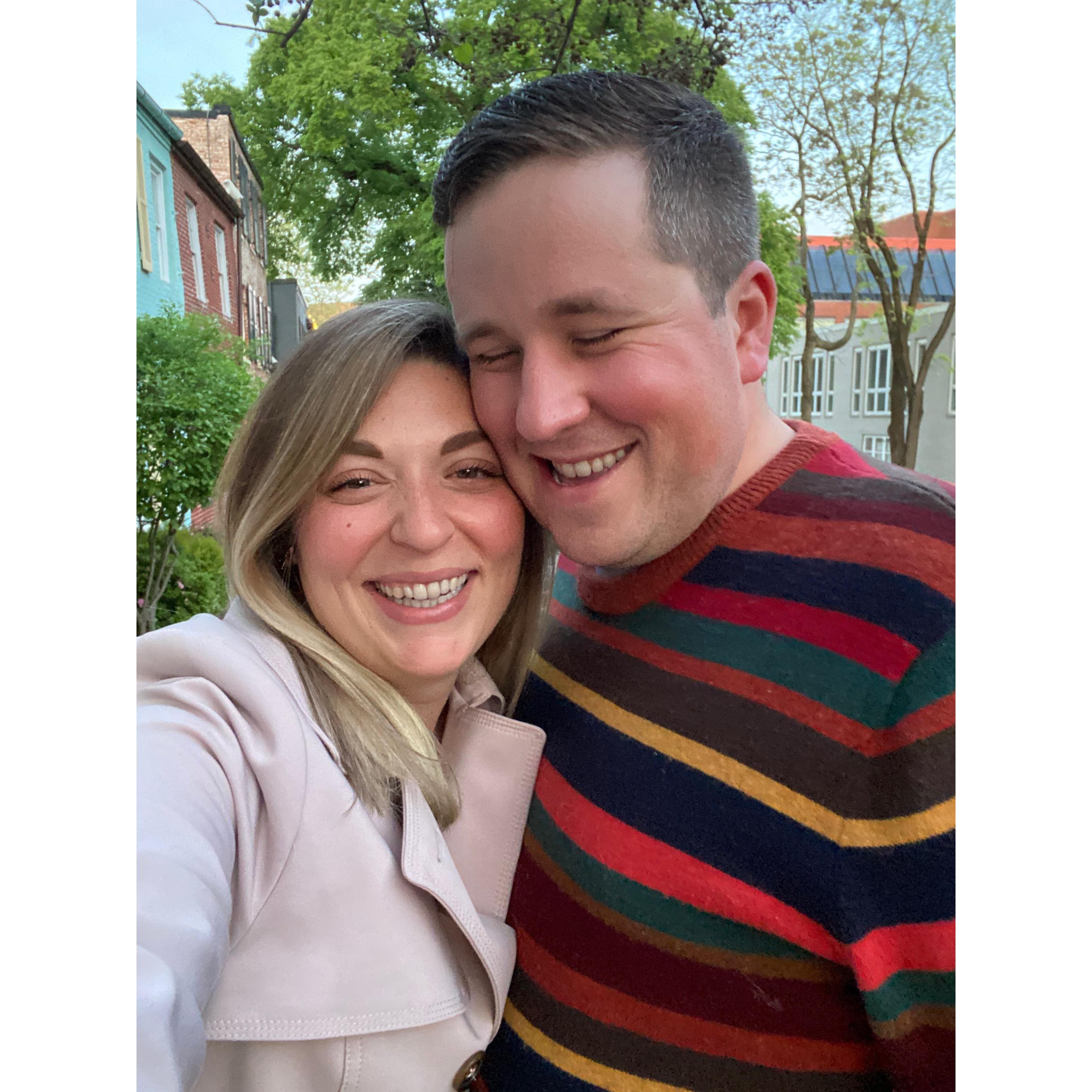 Just look at those smiles. That is all love.
