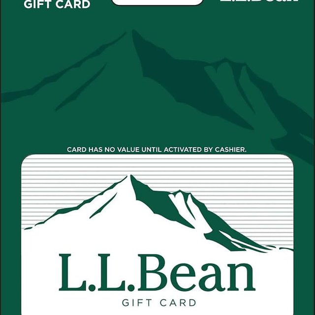 L.L. Bean Physical Gift Card - $100