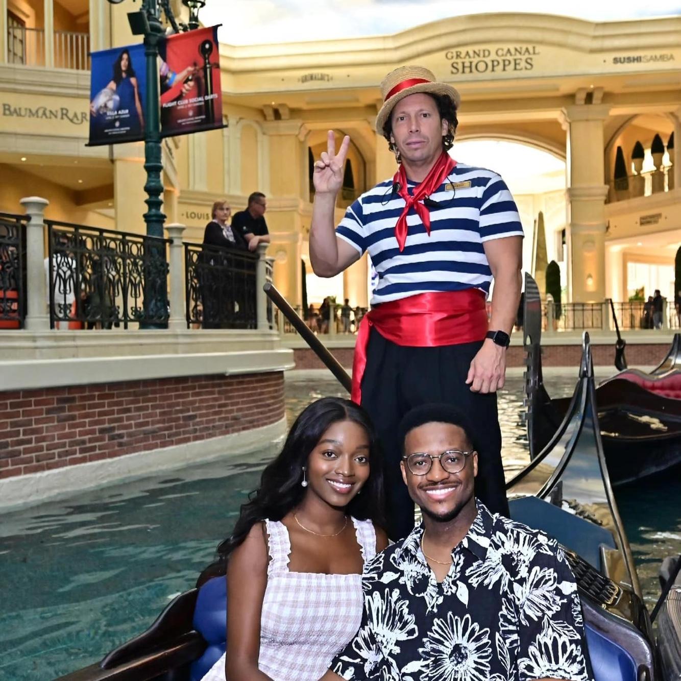 Our anniversary in Vegas!