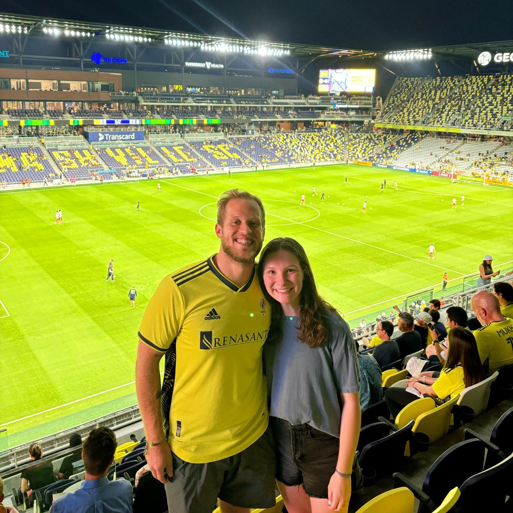 Our second Nashville S.C. game!