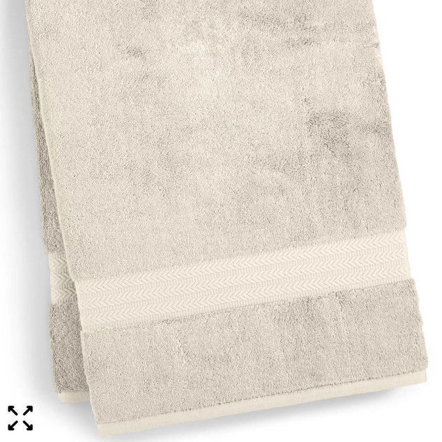 Ivory Finest Elegance Luxury Turkish Cotton Bath Towel, 30" x 56", Exclusively at Macy’s
