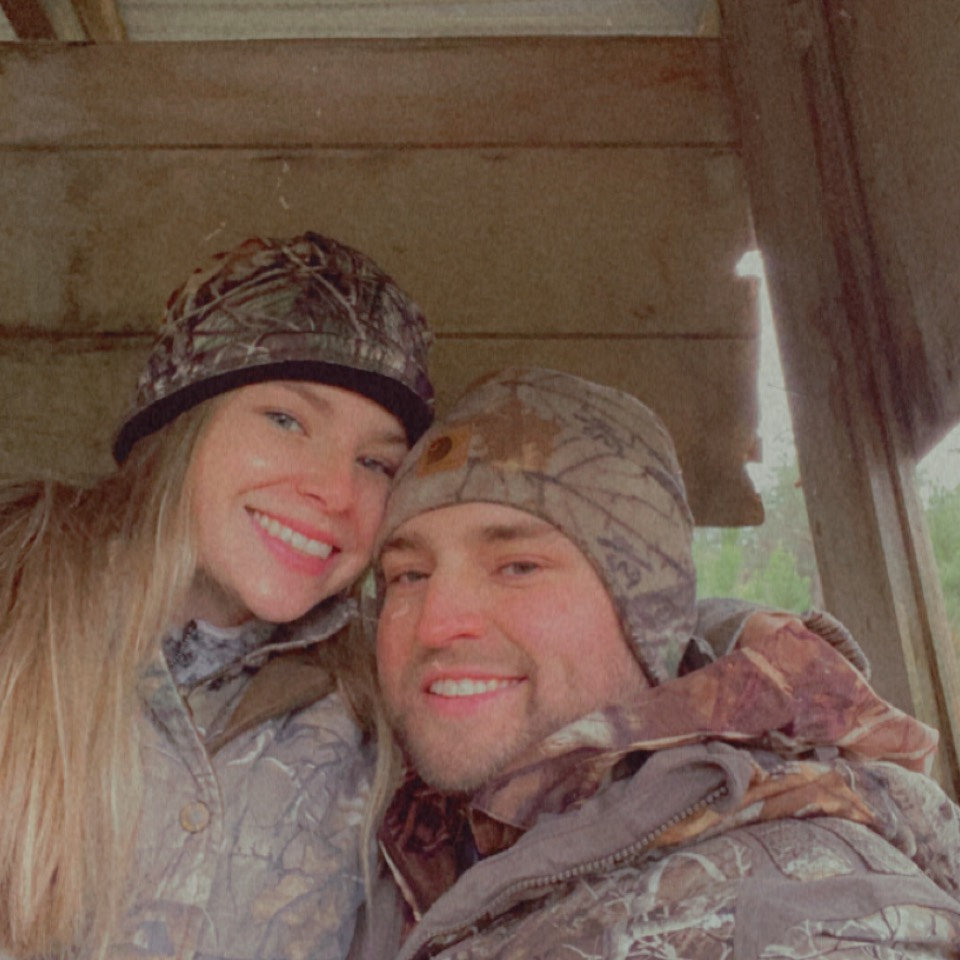 Their first opening day of hunting season spent in Arkansas together where Ethan “helped” Madison shoot her first deer!