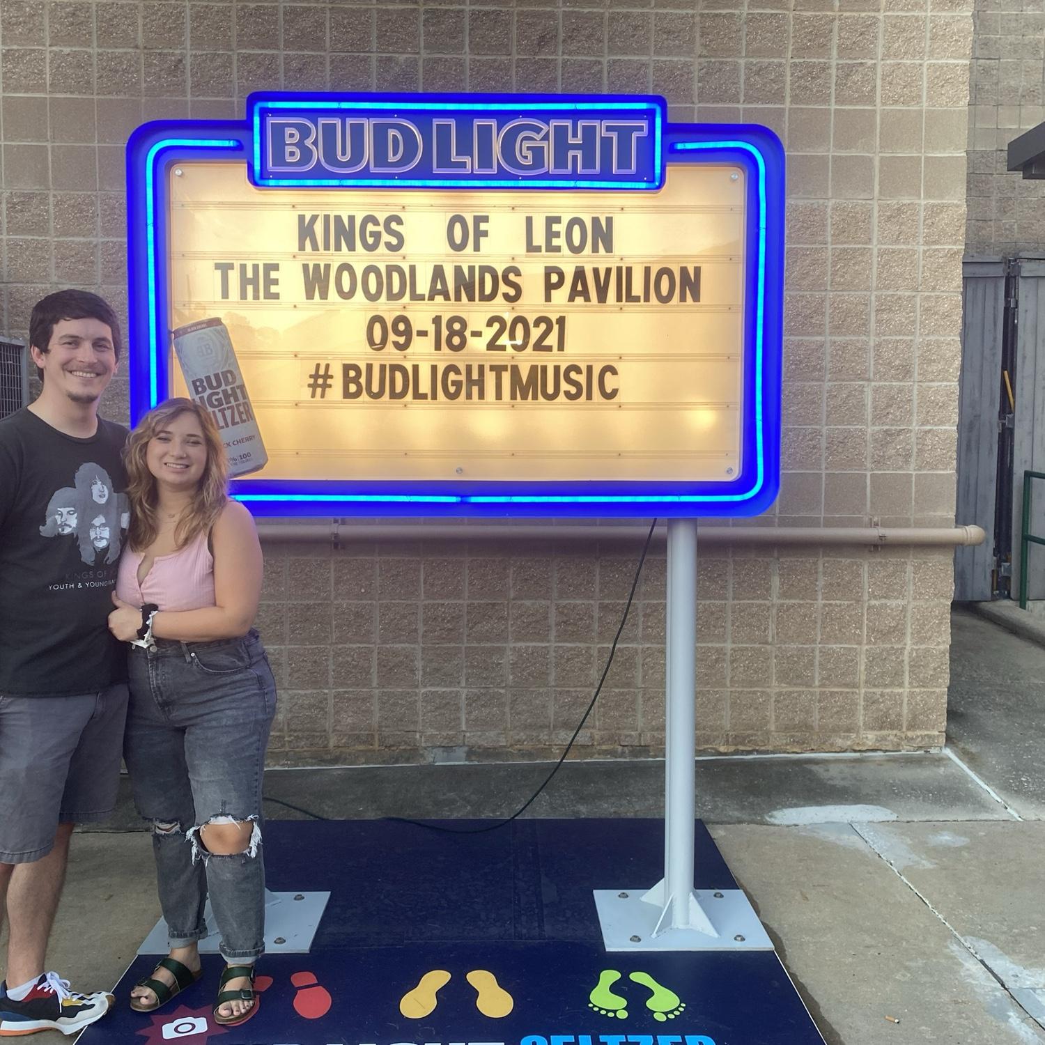 Our first (of many many) concerts together!