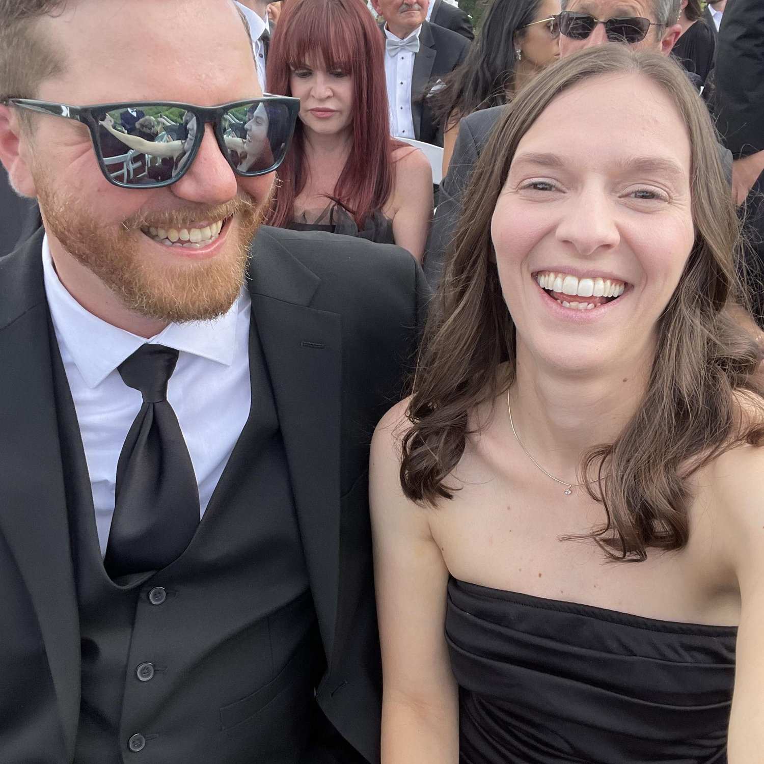 We are always laughing.
