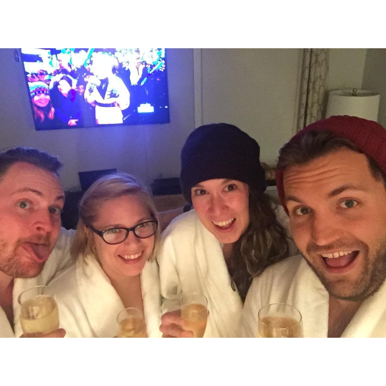 NYE on the west coast with Jill and Matt
