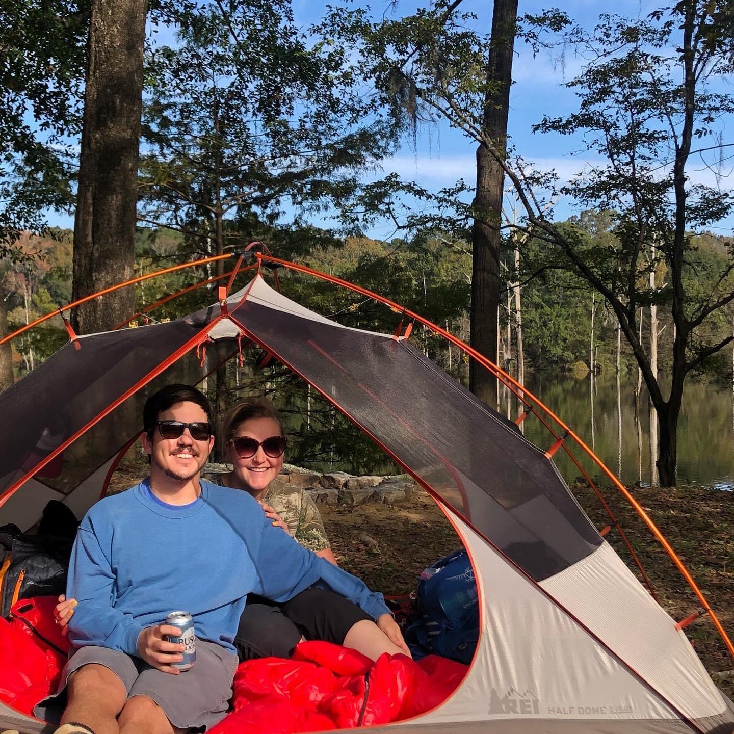 AL: Camping on the island and town from the movie “ Big Fish” Specter, Alabama. 🏕️

Wonderful memories here with all sorts of people. ❣️