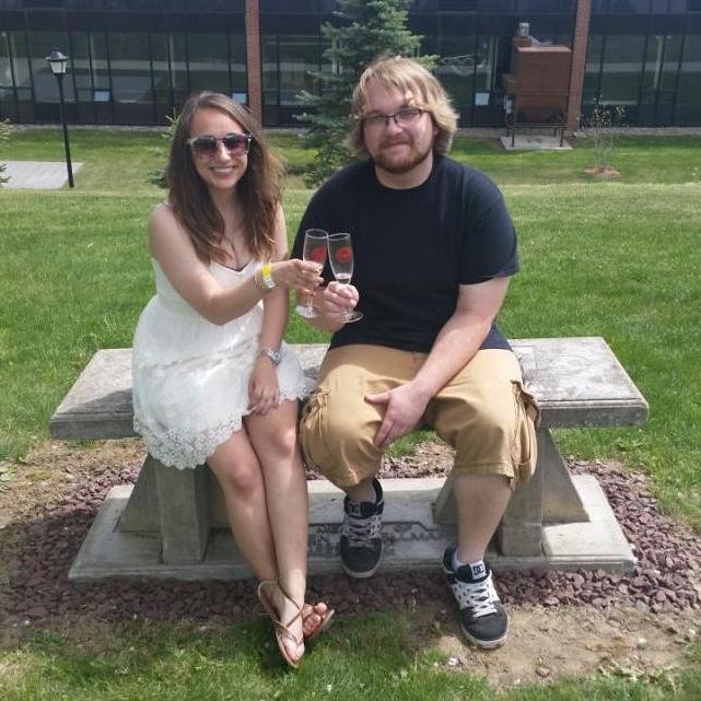 The day before graduation - May 15, 2015