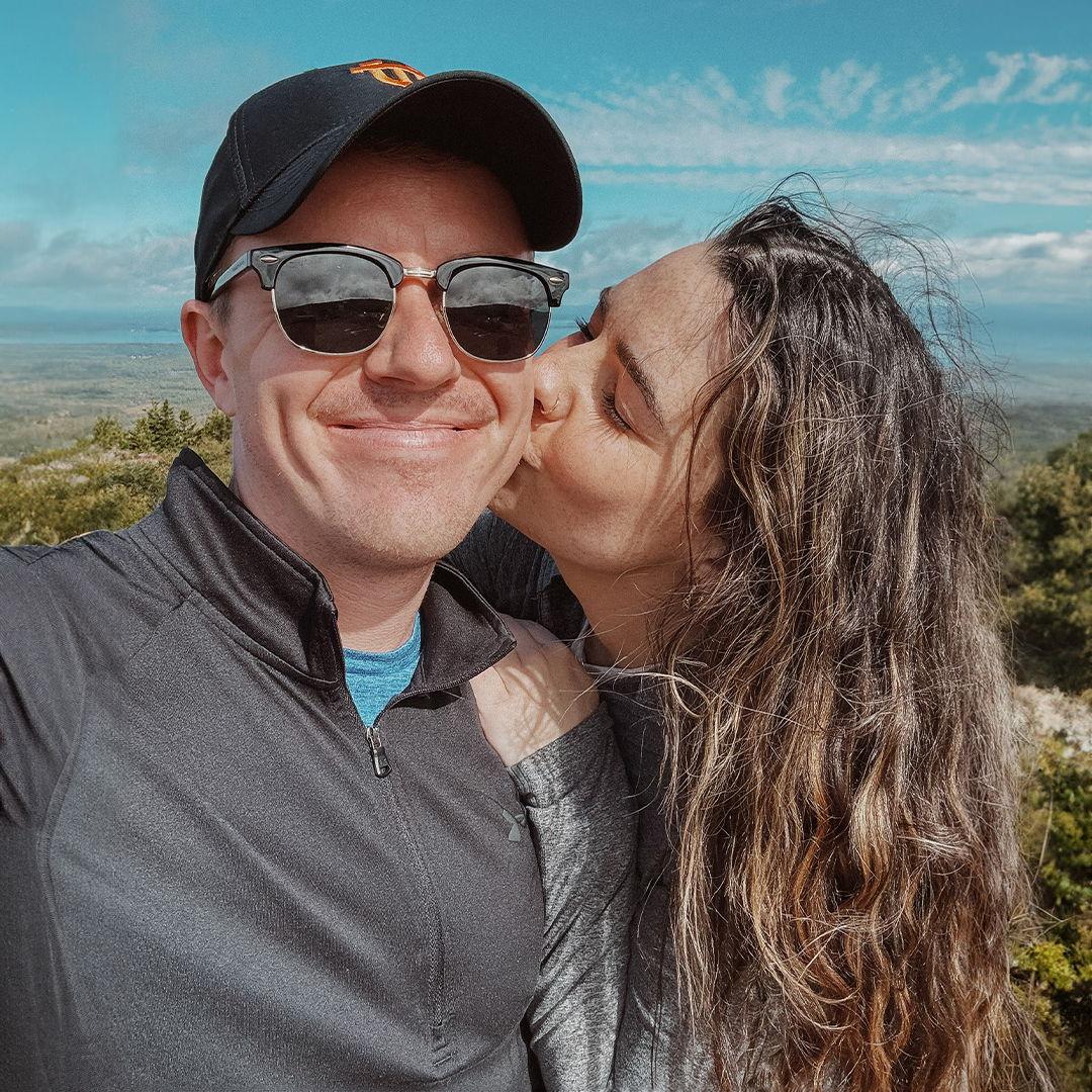 Said "I love you" for the first time on a mountain in Maine <3