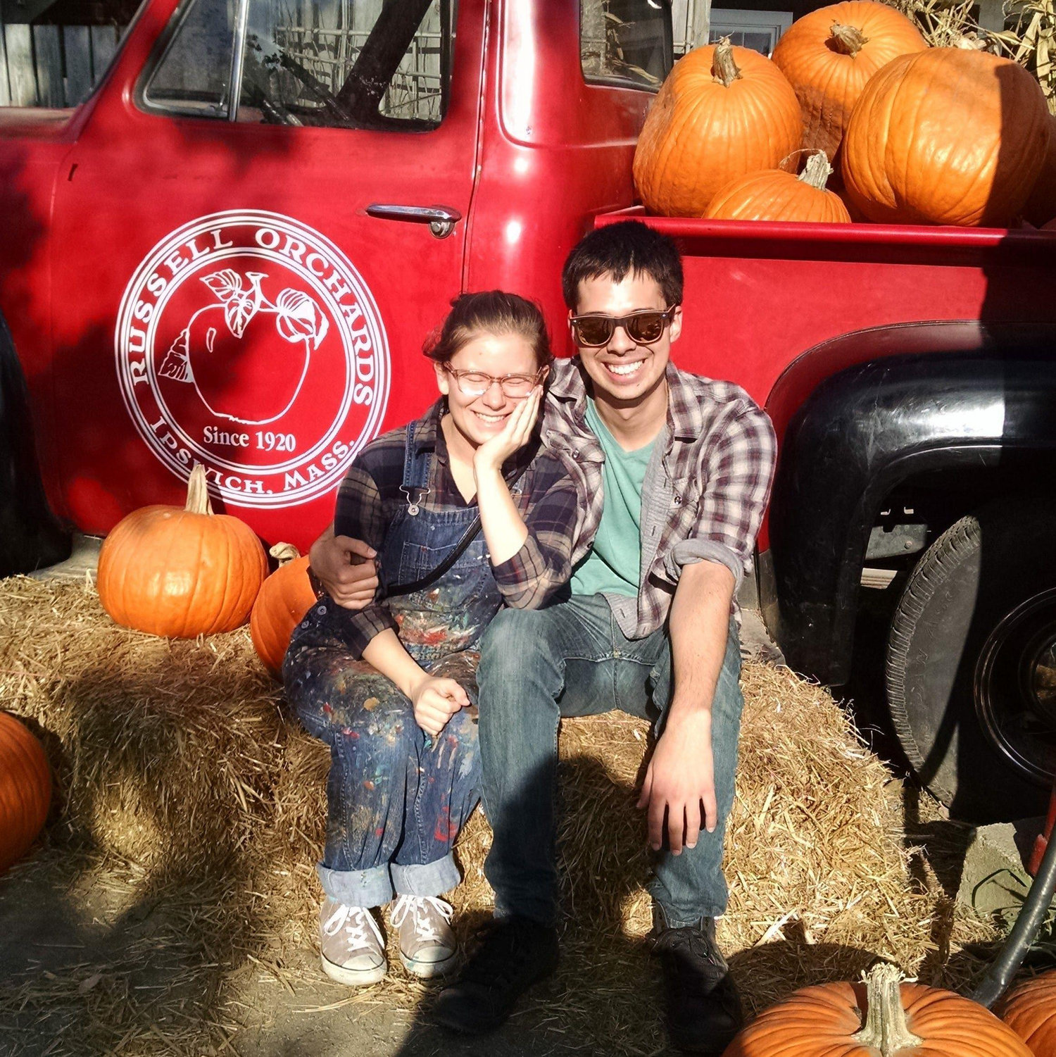 Apple picking at Russel Orchards in Ipswich, October 2017.