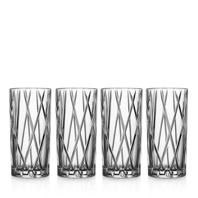 Orrefors City Highball Glass, Set of 4