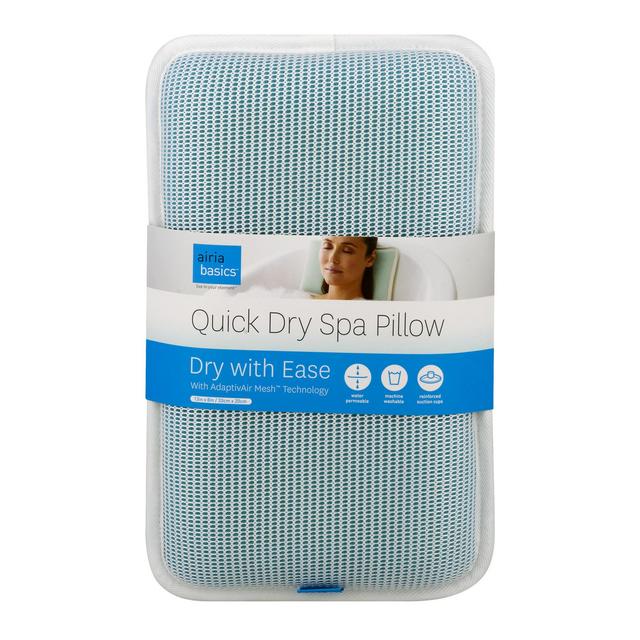 Airia Basics Quick Dry Spa Bath Pillow