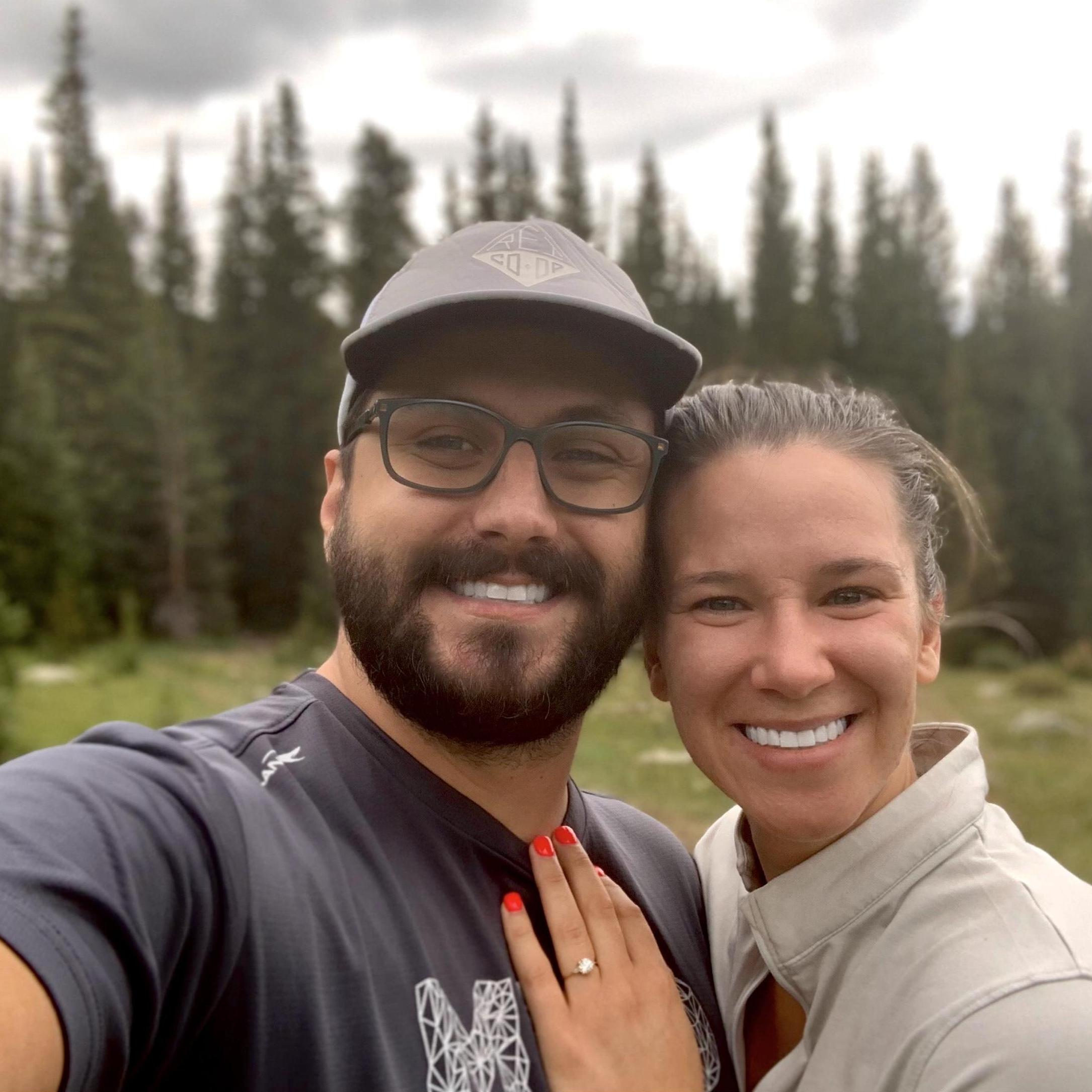 Right after Andrew proposed!