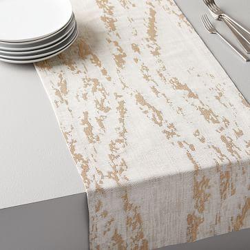 Bark Textured Jacquard Runner