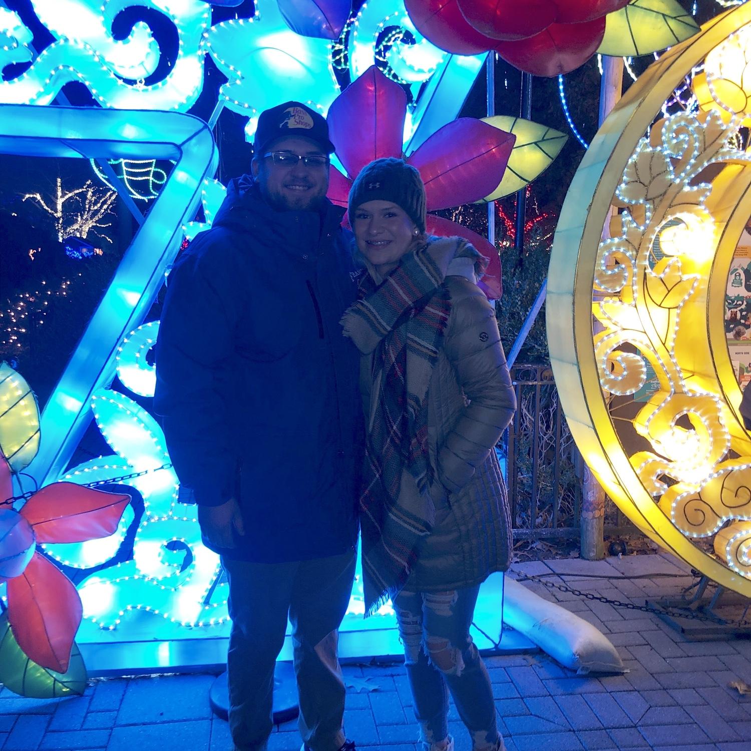 Toledo Zoo Lights🐒🦁