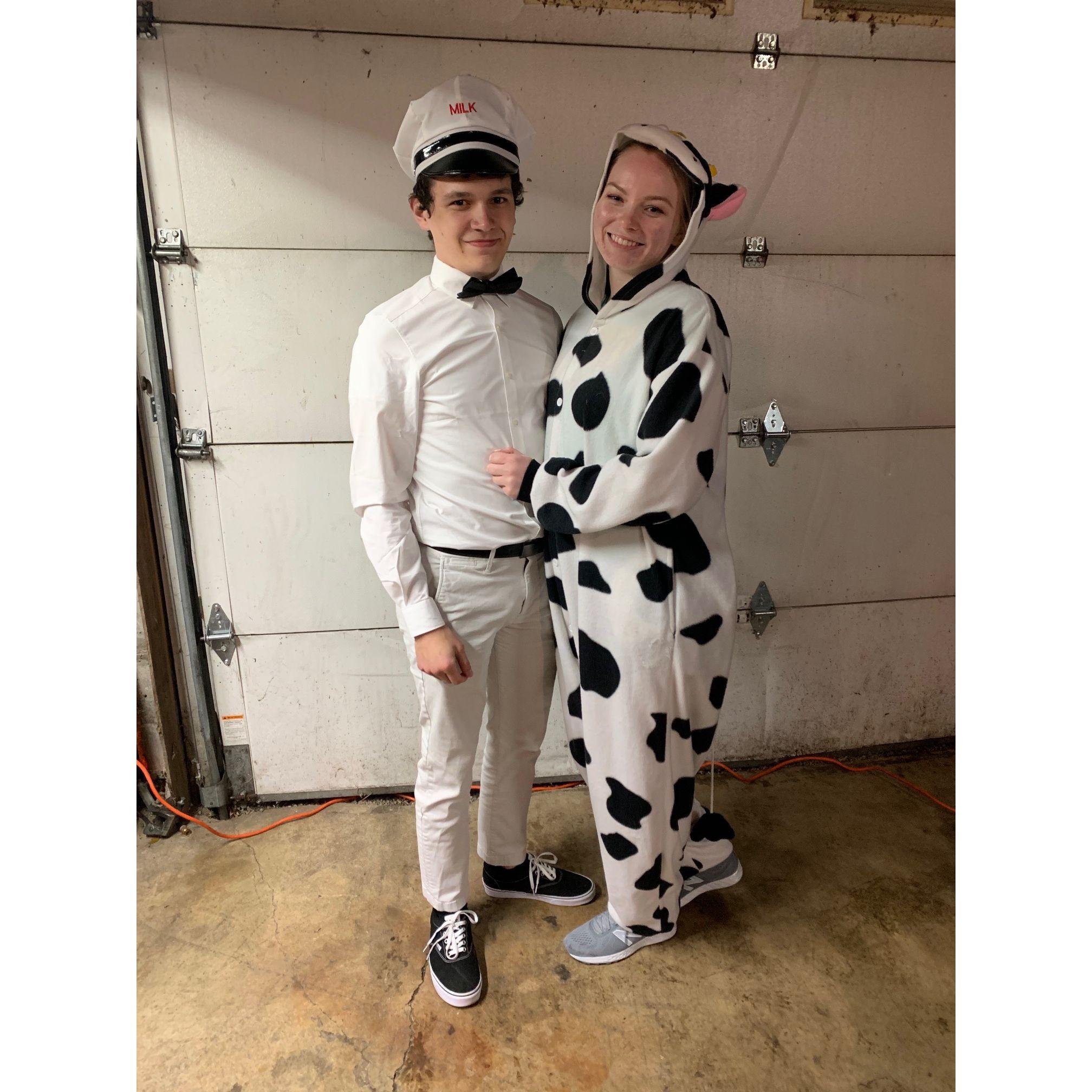 Halloween (2019) Milk Man and a cow