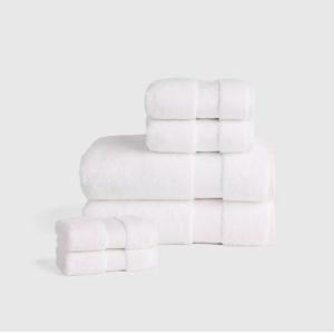 Quince | Ultra Plush Cotton Bath Towel Bundle - White