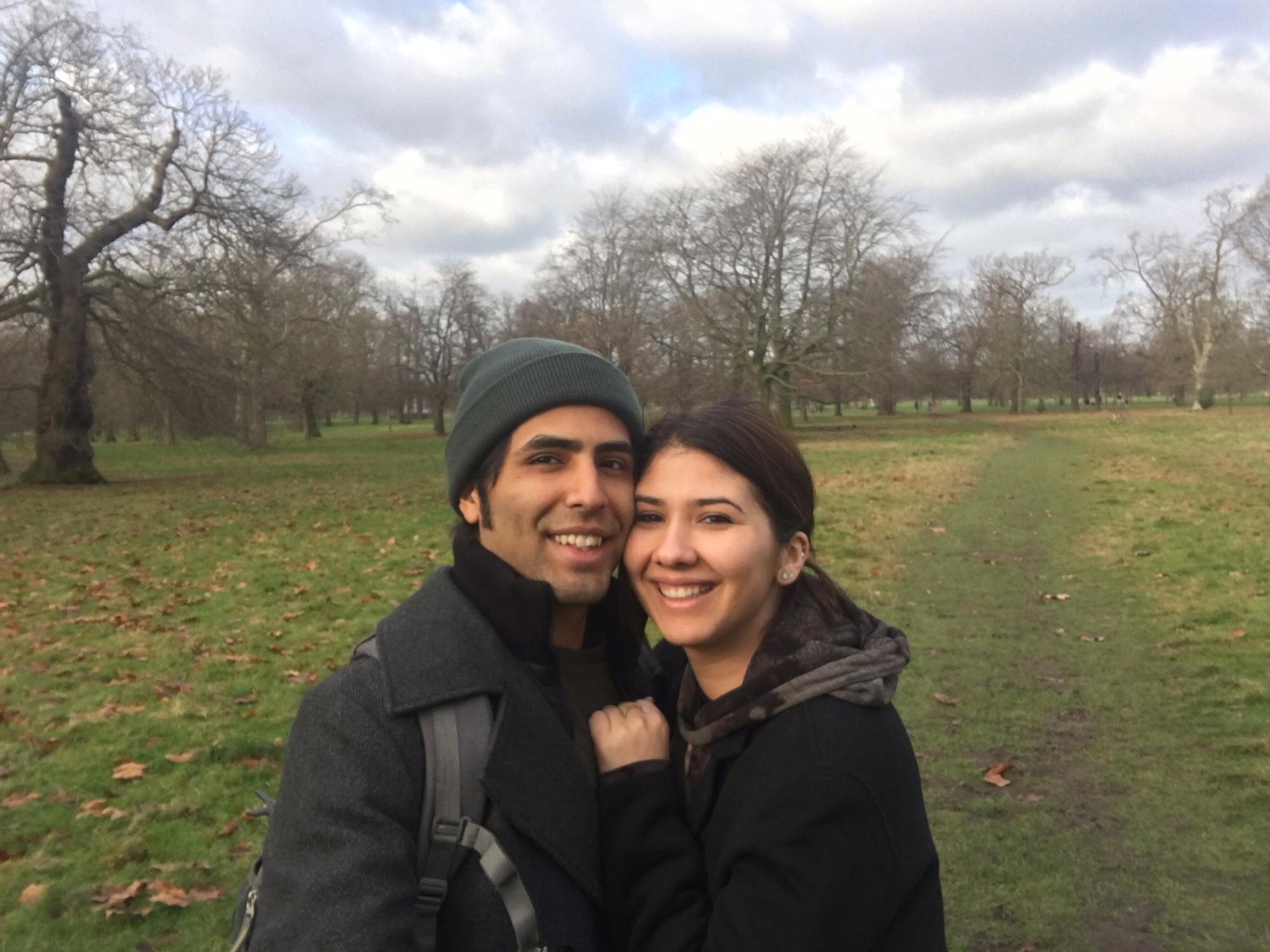 Our first day together in London after being apart for almost 5 months....and only 4 months of dating before that!