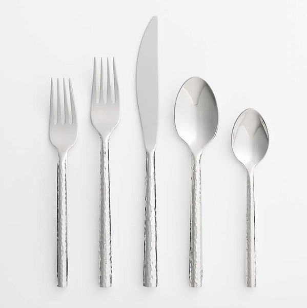 Boulder Mirror 5-Piece Flatware Place Setting