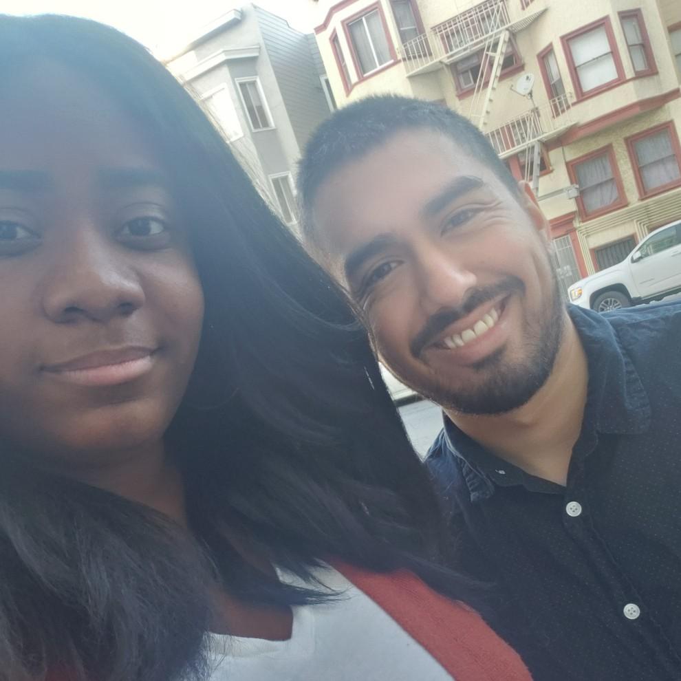 We applied for our marriage license
