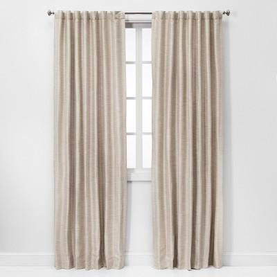 84"52" Room Darkening Window Curtain Panel Ivory - Threshold™