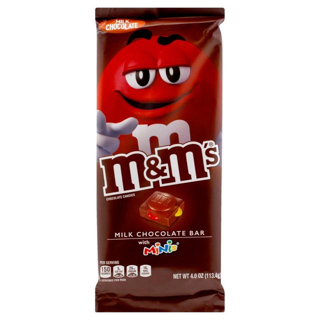 M&M's 4 oz. Milk Chocolate XL Tablet Bar