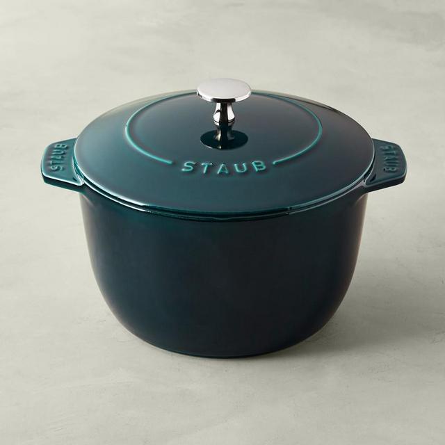 Staub Cast-Iron Essential French Oven, 3 1/4-Qt., La Mer