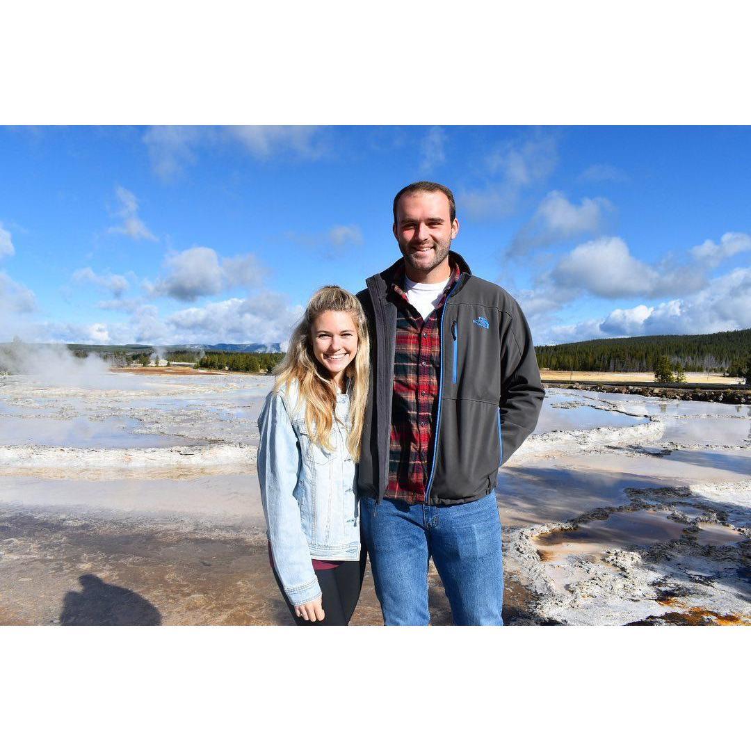 Second Anniversary trip to Yellowstone National Park September 2020.