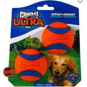Chuckit!® Ultra Ball® Tough Dog Toy - 2 Pack