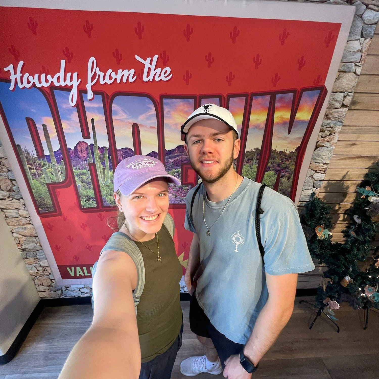 Of course Jay had to show Charles the animals (Phoenix zoo!)