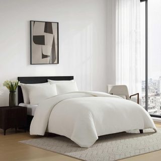 Cotton Threaded 3-Piece Comforter Set