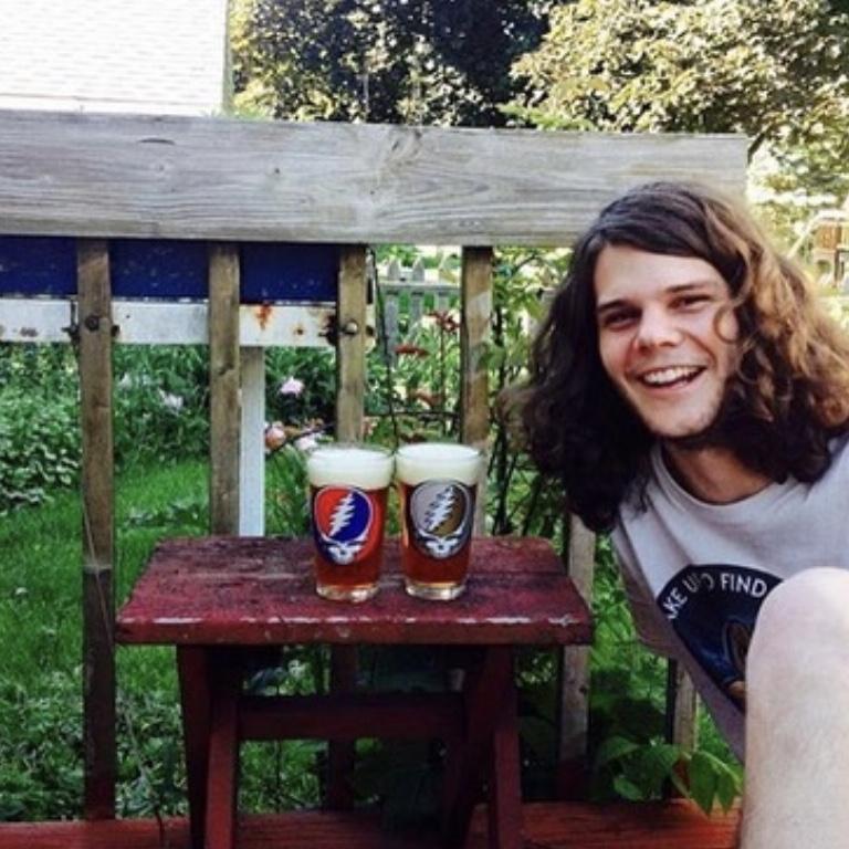 Cheersin’ a beer