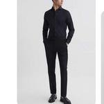 Men's Black Suit Pants/Button Up/No Jacket