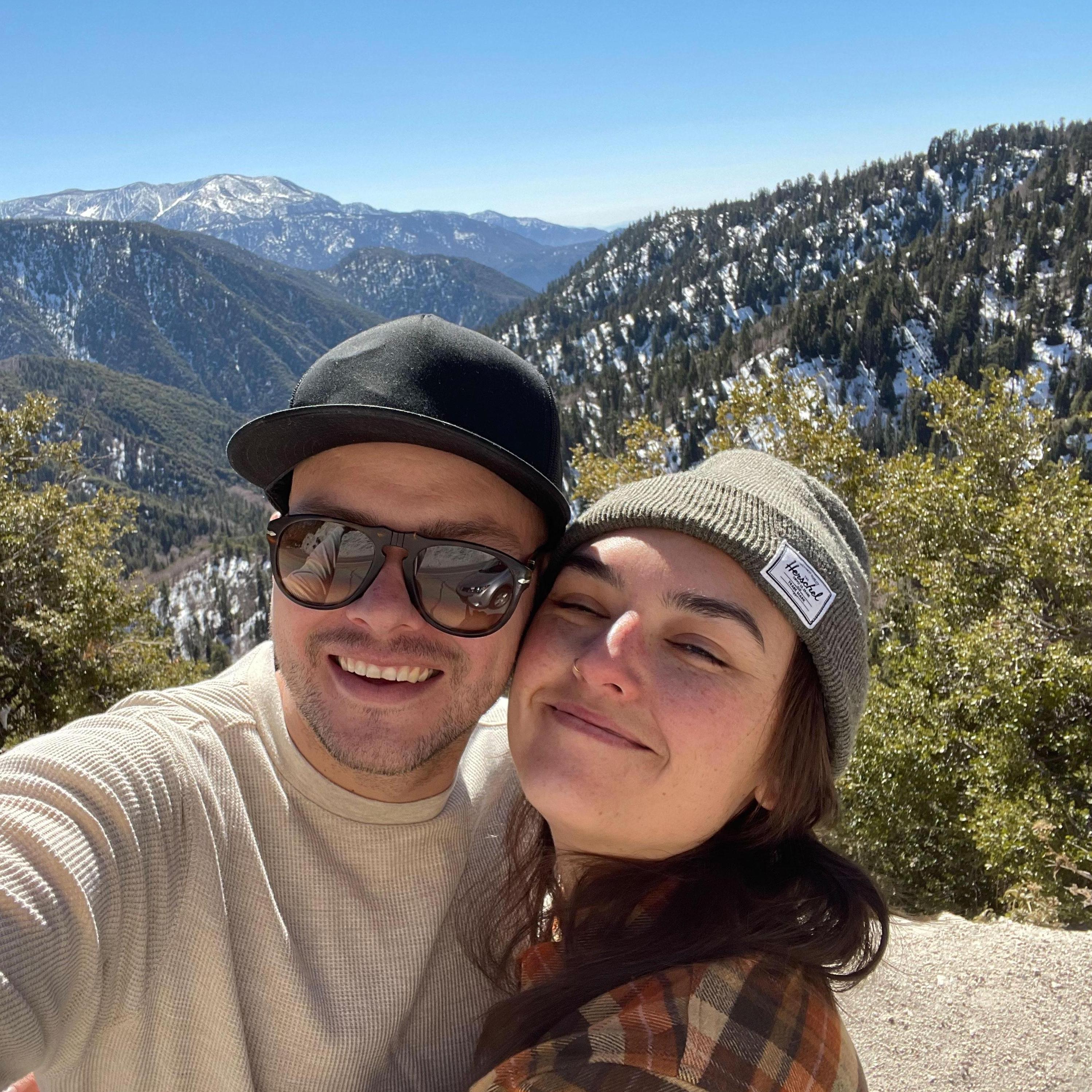 An overlook in Big Bear, again.