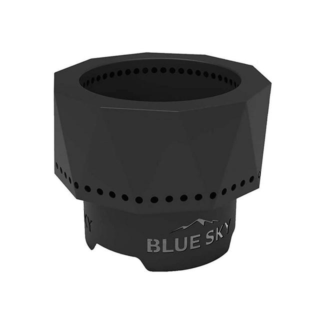 Blue Sky Outdoor Living PFP1513 Portable Pellet Fire Pit, Black