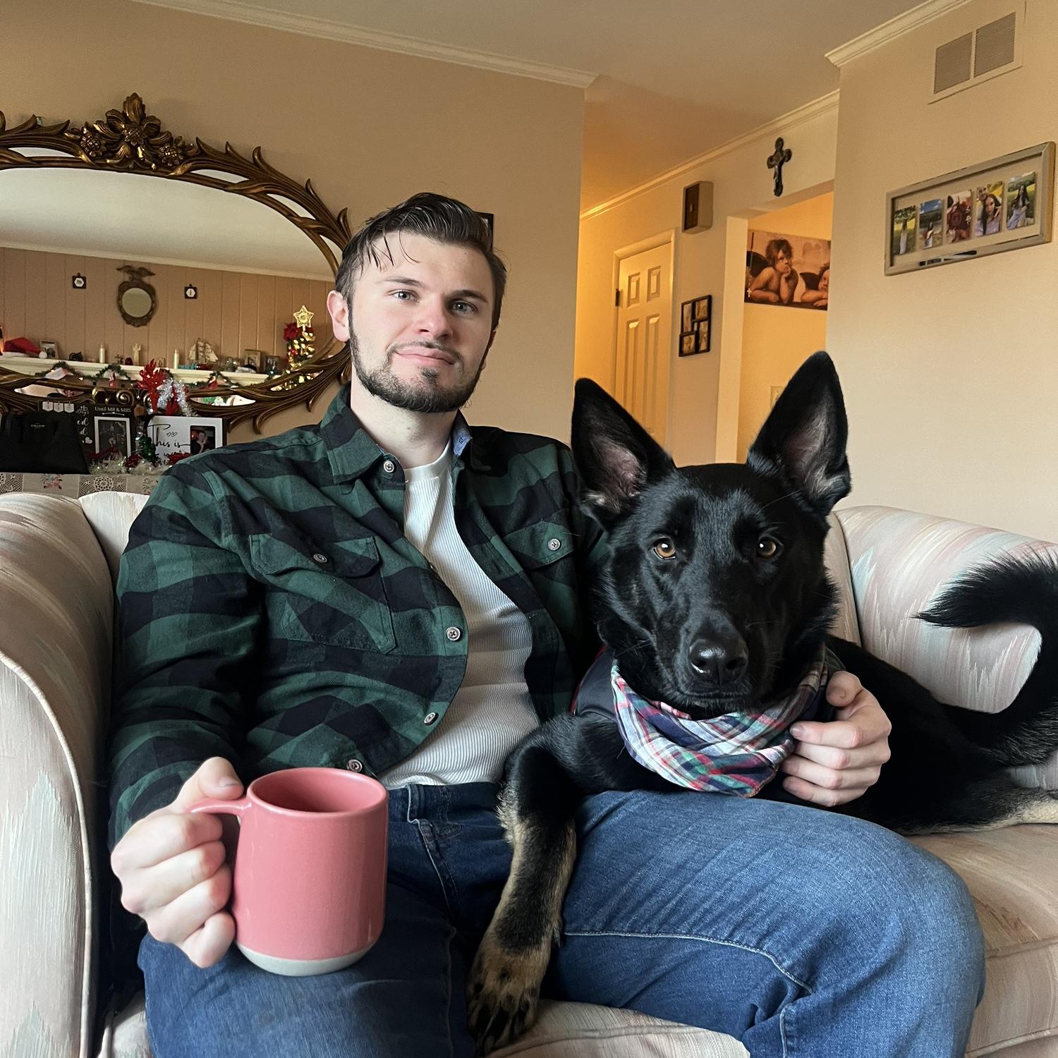 Konnor and Heineken 🥰