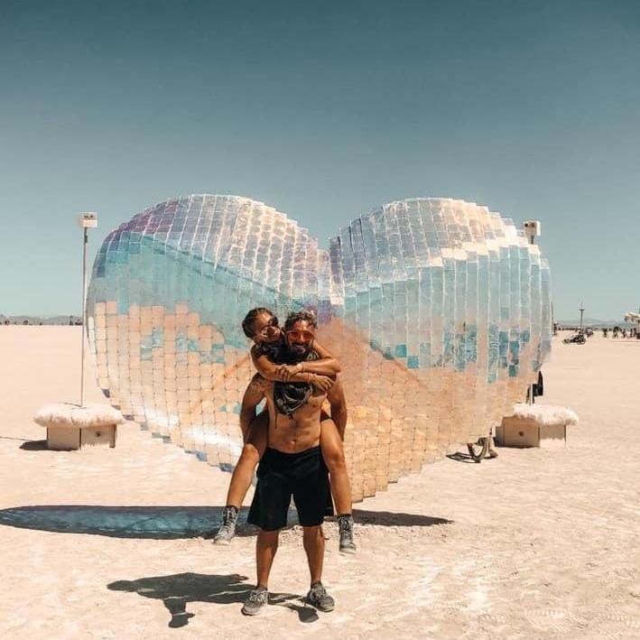 Ducote introduces Franzie to Burning Man!