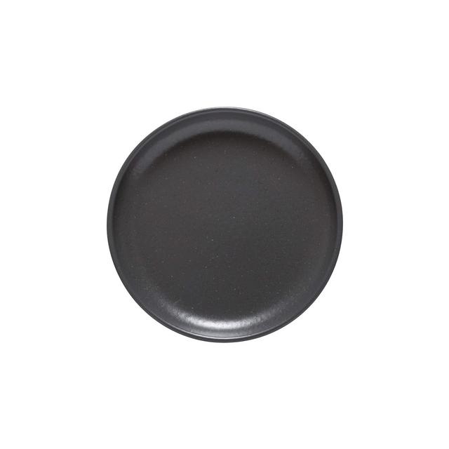 Casafina Pacifica Collection Stoneware Ceramic Bread Plate 6" (Seed Grey)