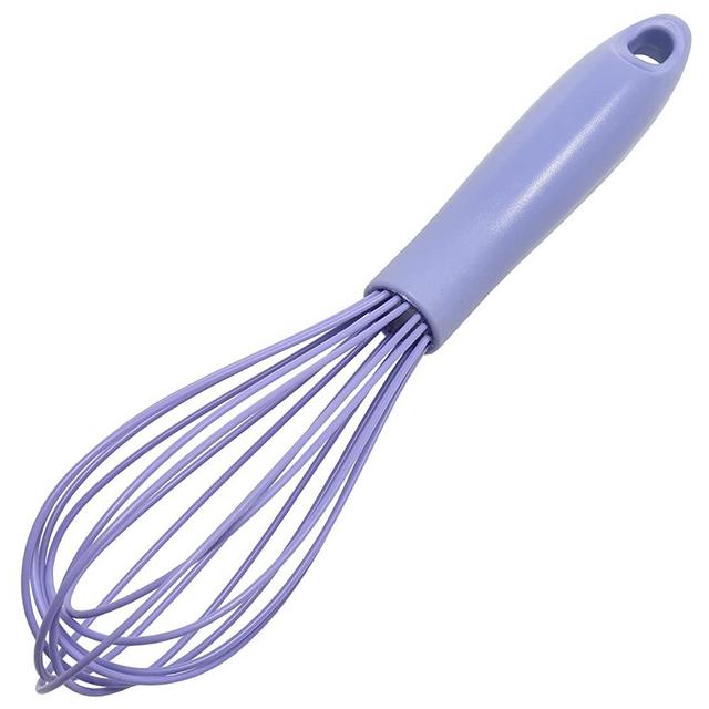Chef Craft Premium Silicone Wire Cooking Whisk, 10.5 inch, Pastel Blue