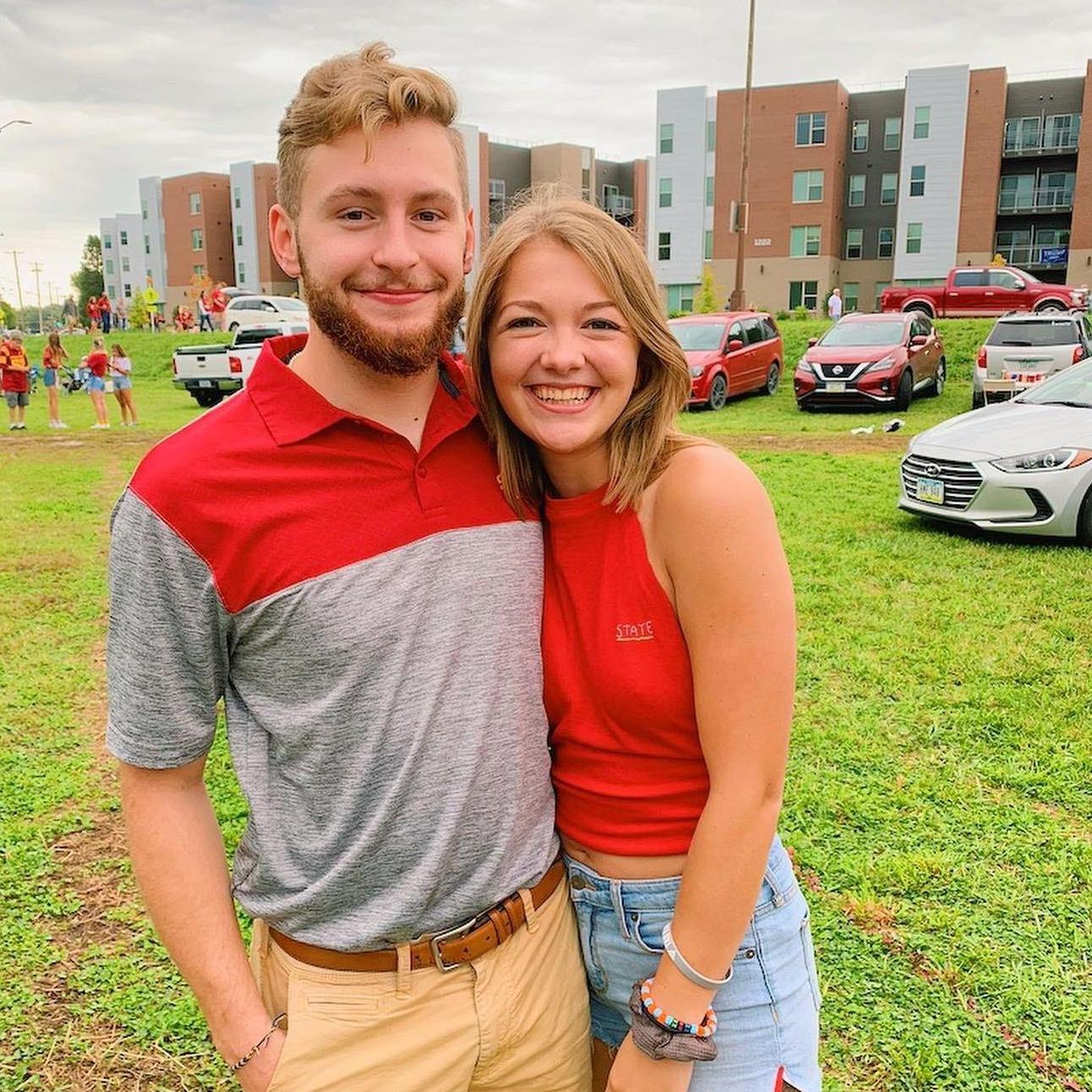 How we spent most Saturdays in the fall - cheering on the Cyclones!