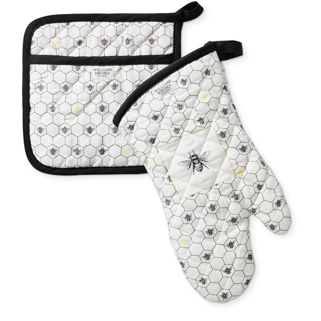Honeycomb Oven Mitt & Potholder Set