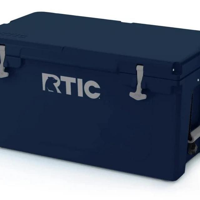 RTIC 45 QT Hard Cooler Insulated Portable Ice Chest Box for Beach, Drink, Beverage, Camping, Picnic, Fishing, Boat, Barbecue