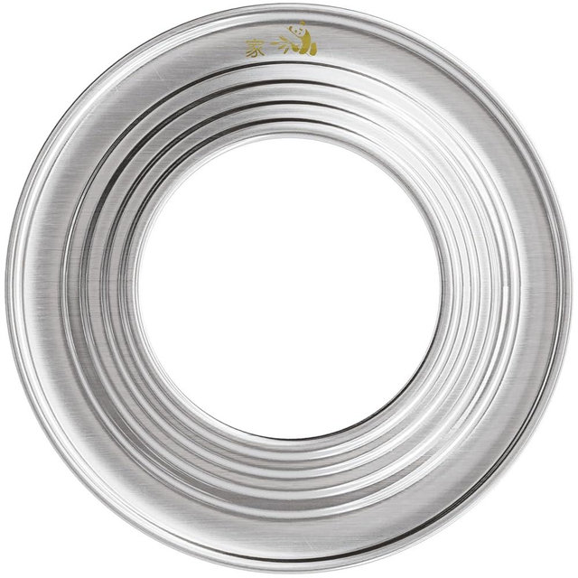 Prime Home Direct Stainless Steel Steamer Ring | Fits 7 to 12-Inch Bamboo Steamer Basket | Steaming Ring for Asian Food, Dumpling, Dim Sum, Rice, Steam Pot, Veggie & Vegetable for Cooking Adapter