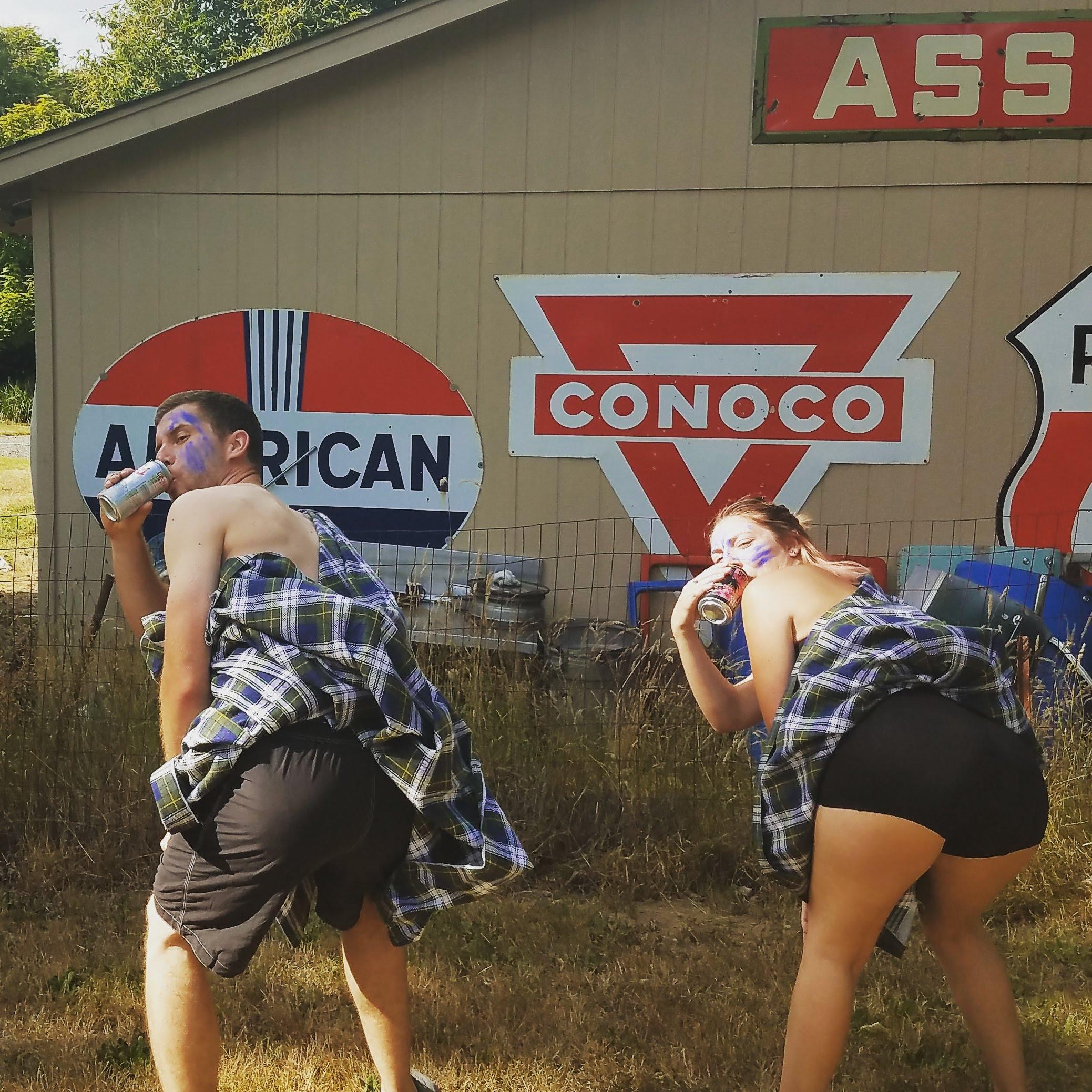 2019, Competing in the Beer Olympics as Team Scotland