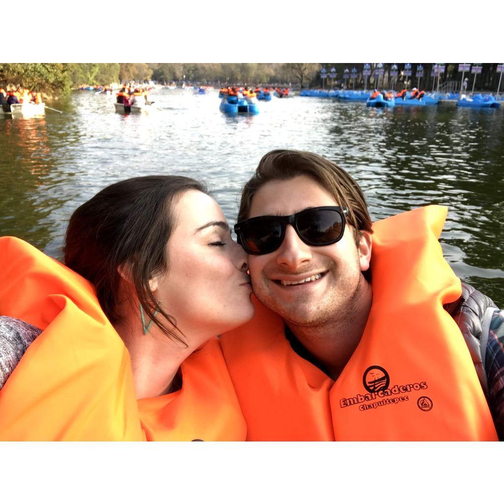 Paddle boat in Mexico City!