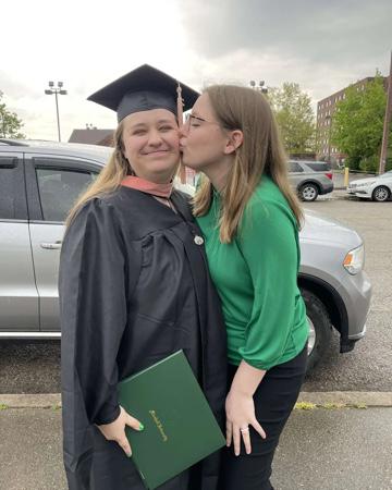 April 2022 - Ana's graduation from gad school!