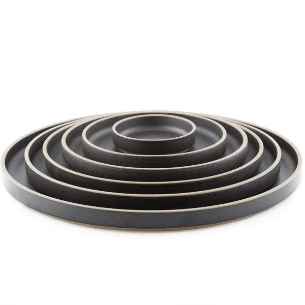Plate, Black 8.75